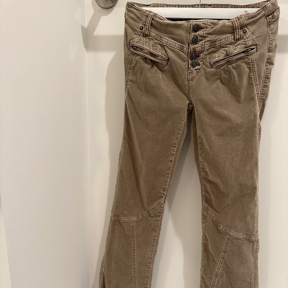 Free People  Hit Back Slim Flare Pants, size 0